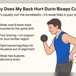 Core Strength Training: Back Pain During Biceps Training!
