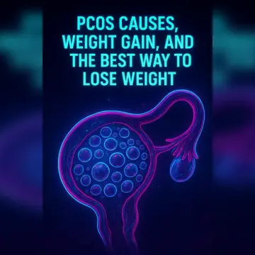 PCOS Causes, Weight Gain, and the Best Way to Lose Weight