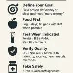 Choose High-Quality Supplements: Labels & Third-Party Tests