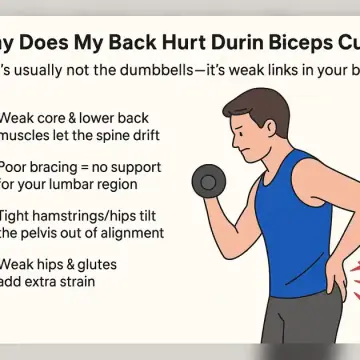 Core Strength Training: Back Pain During Biceps Training!