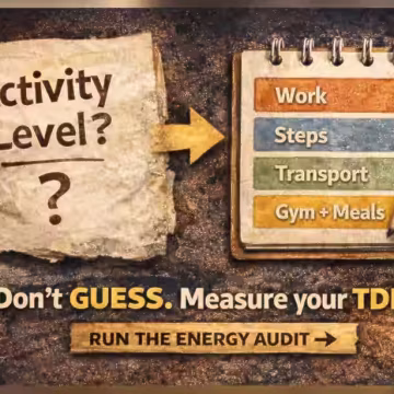 How to Calculate Calories: A Real-Life TDEE Audit