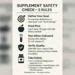 Choose High-Quality Supplements: Labels & Third-Party Tests