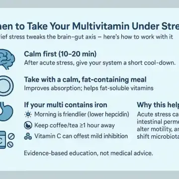 Stress and Its Effect on Health: Best Multivitamin Timing