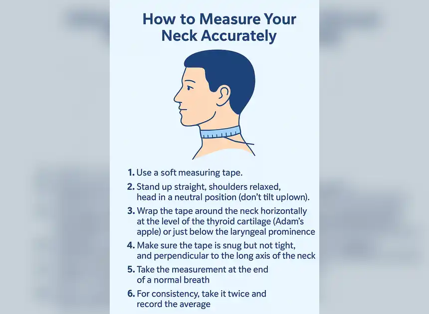 How to Measure Your Neck Accurately