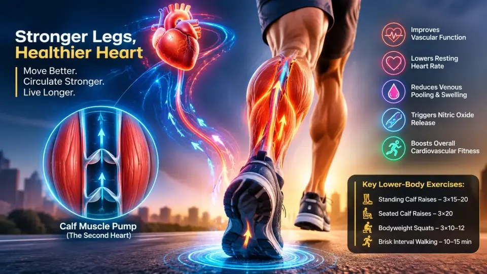 The Second Heart: Lower Body Strength & Heart Health